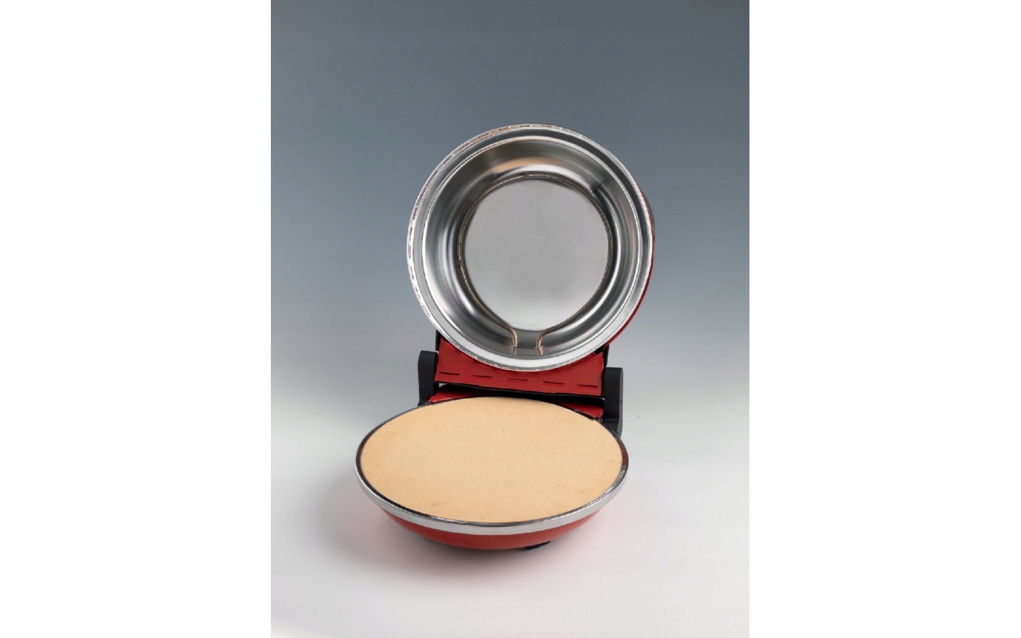 Elektryczny Piec do pizzy KAMIEŃ piekarnik 400°C Kolor dominujący czerwony