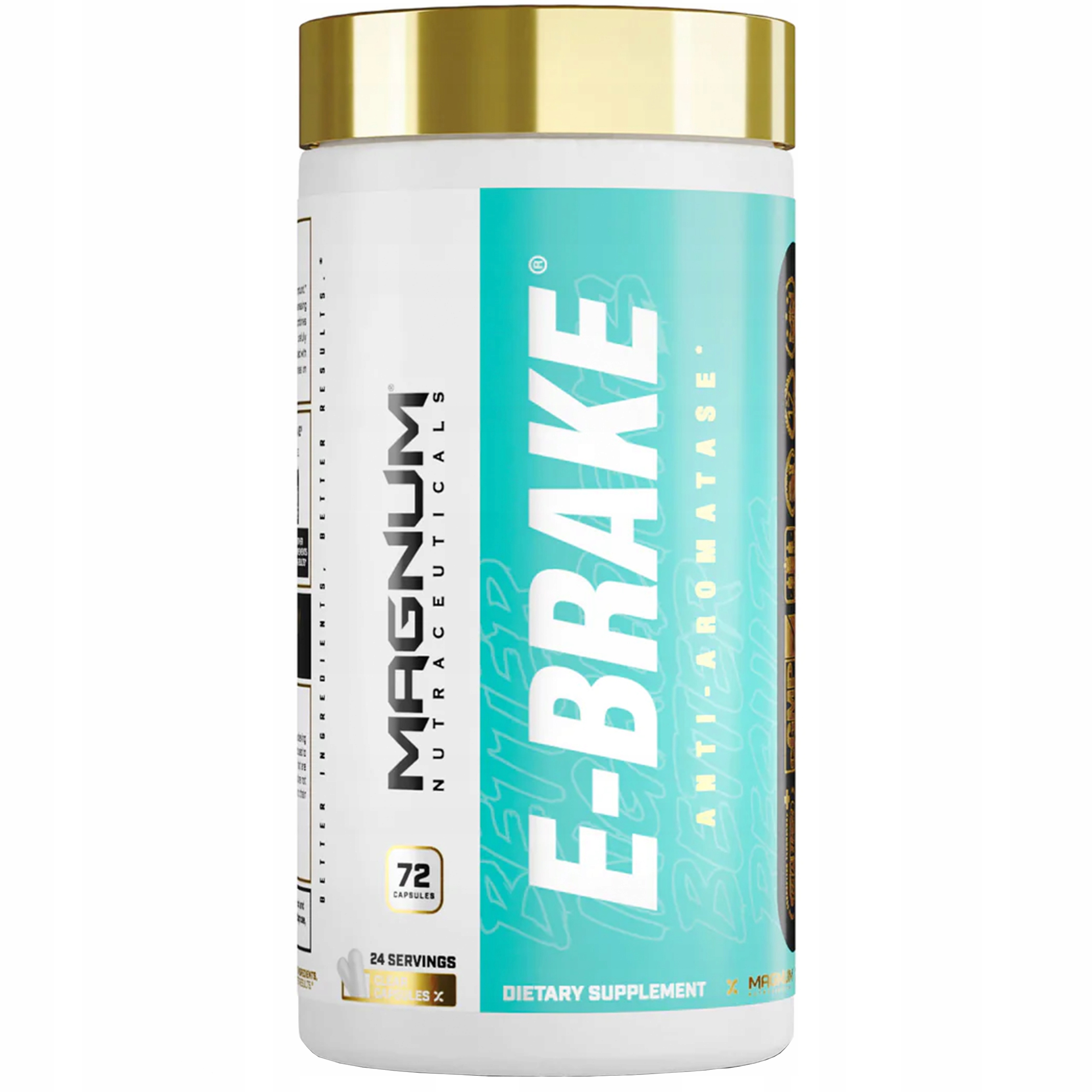 MAGNUM E-Brake 72 kaps BLOKER ESTROGENU Wzrost testosteronu Masa — 5