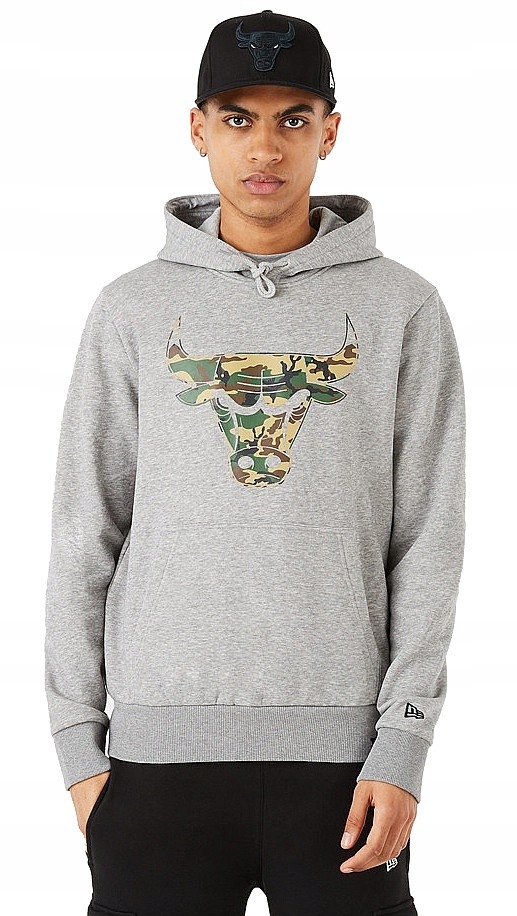 bluza New Era Infill Team Logo Hoody Nba Chicago
