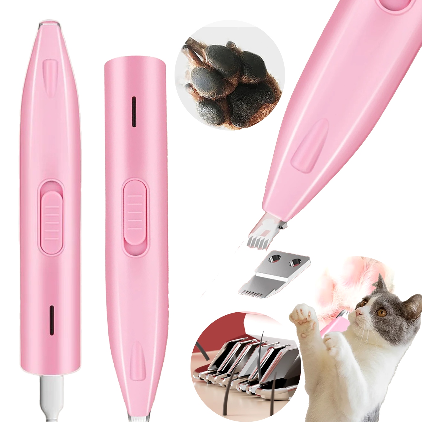 Levně Zastřihovač Pro Zvířata pro kočky Psa Strojek na holení