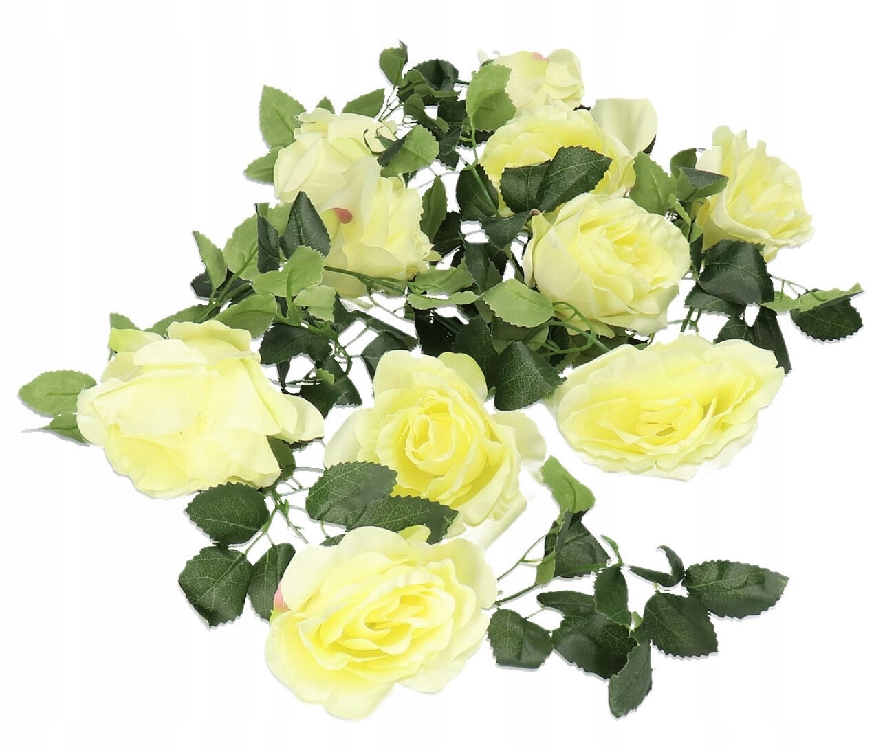 SZTUCZNE KWIATY ROŚLINY GIRLANDA 210CM RÓŻA RÓŻE EAN (GTIN) 5904316653033