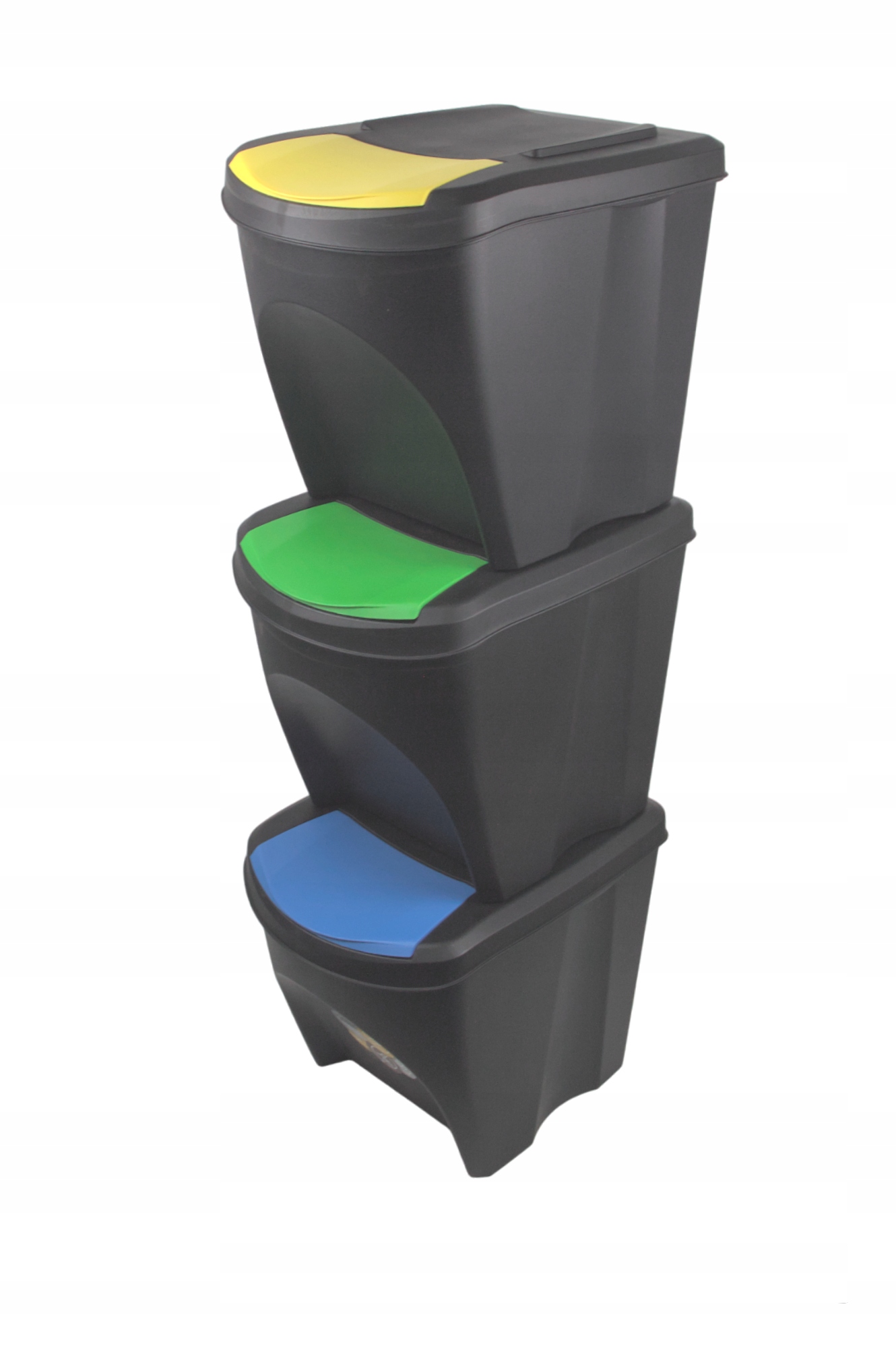 Levně Sada odpadkových košů na tříděný odpad 3x25 l