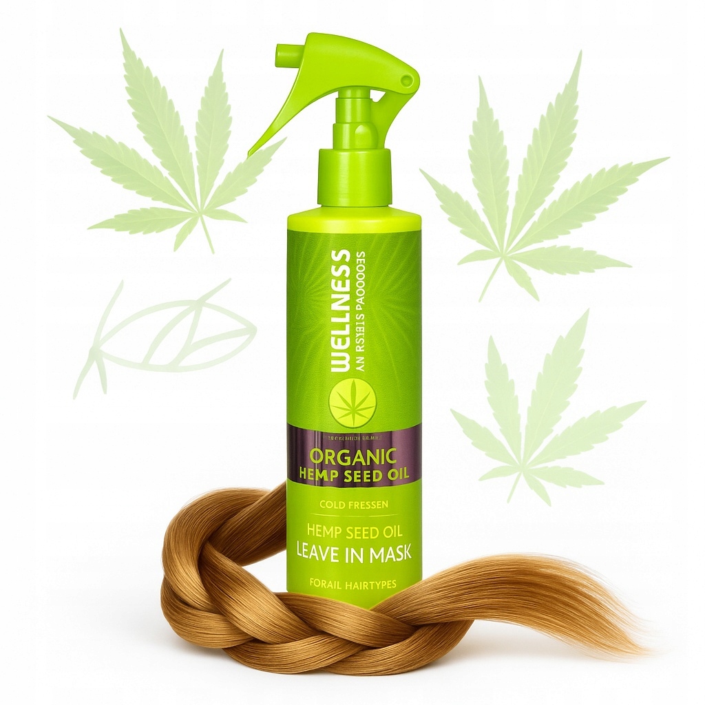 Pohodlná Zelená Maska Wellness Leave In Bez Oplachování 250 ml