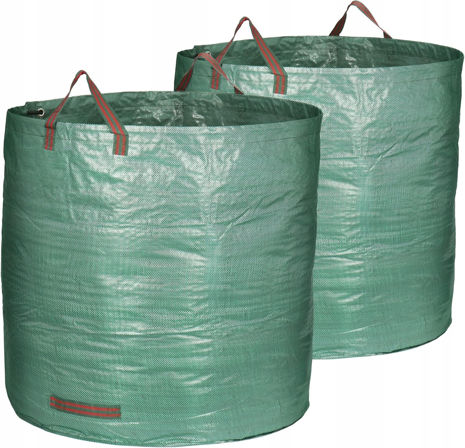 Zahradní Tašky XXL 500L Odolné, Polypropylenové, Skládací, 2 Kusy