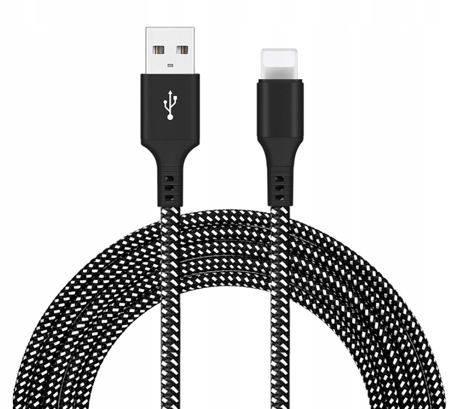 

Kabel 1M lightning Quick Charge Transmisja /8001