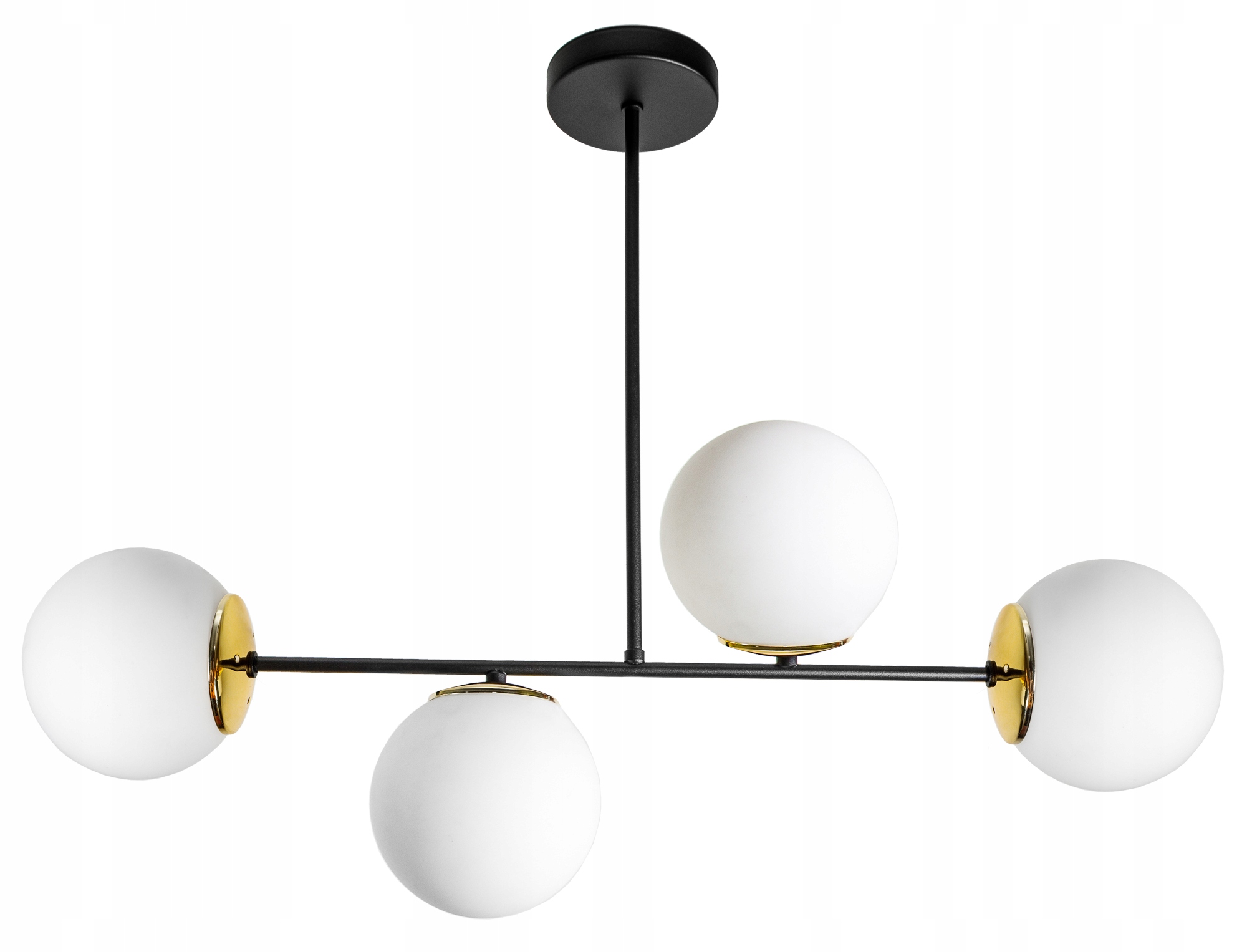 

Szklana Lampa Wisząca Sufitowa Żyrandol Plafon Led
