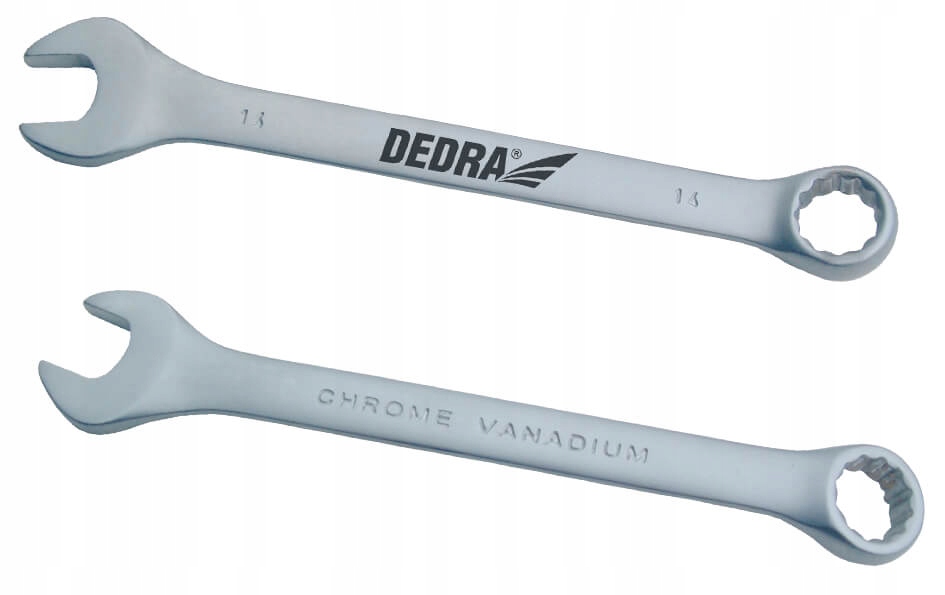 

Klucz płasko-oczkowy Dedra 17mm stal crv 1451