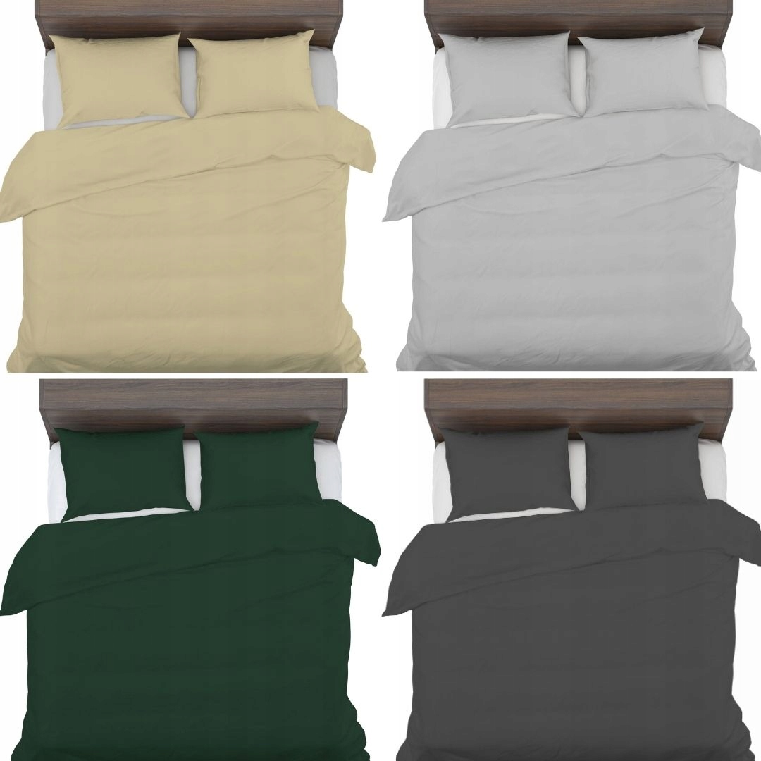 Antialergické Povlečení 160x220+1x70x80 100% Přírodní Bavlna hladké