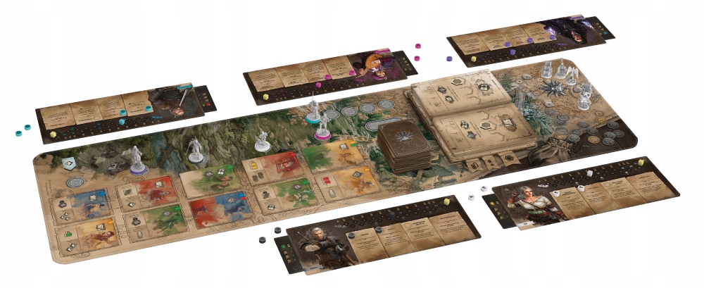 Gra planszowa Wiedźmin: Ścieżka Przeznaczenia Edycja deluxe Rebel