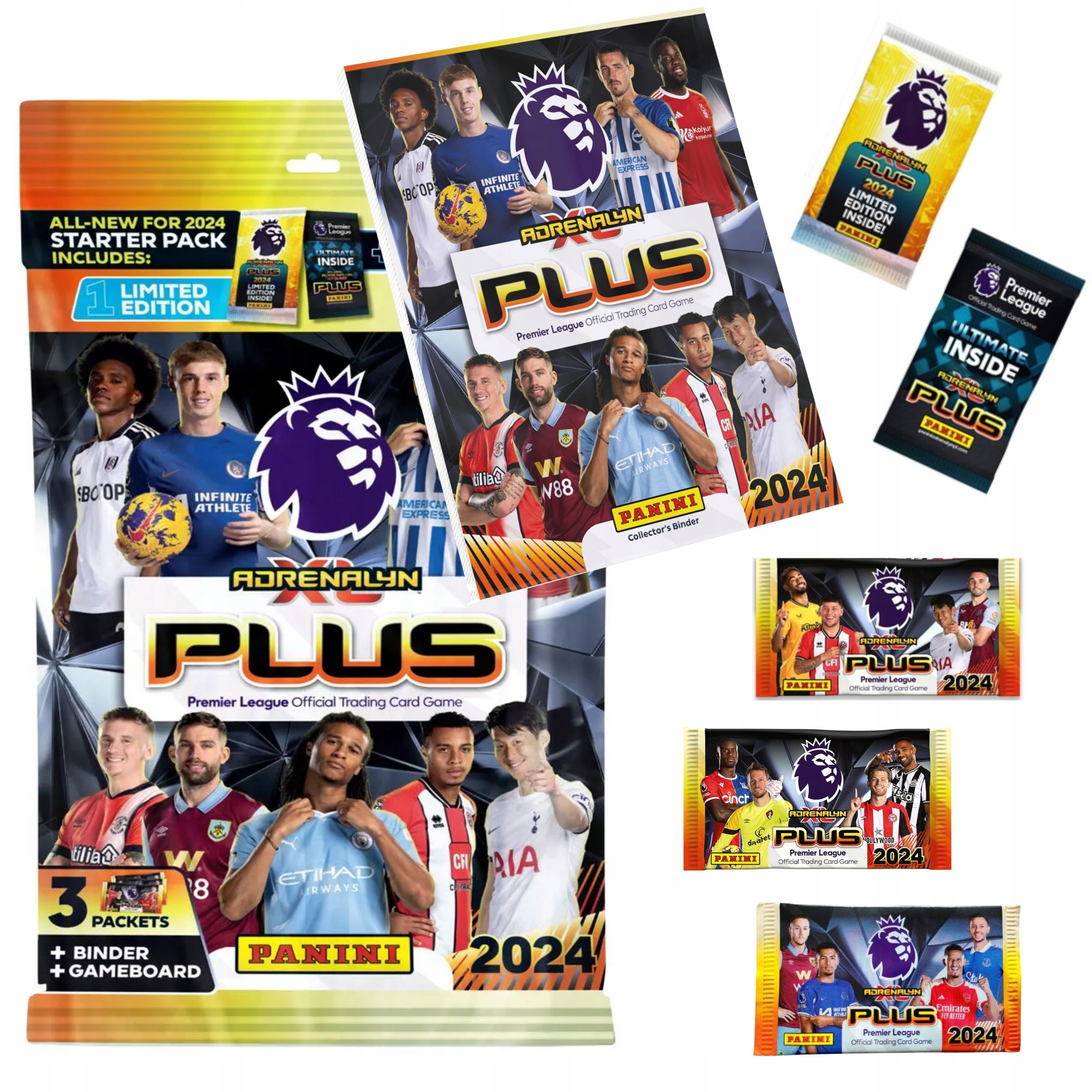 Album Na Karty Piłkarskie Premier League Plus 2024 Megazestaw Startowy