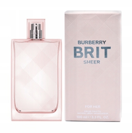 Burberry Brit Sheer For Her 100 ml Toaletní voda pro ženy Dámské Parfémy