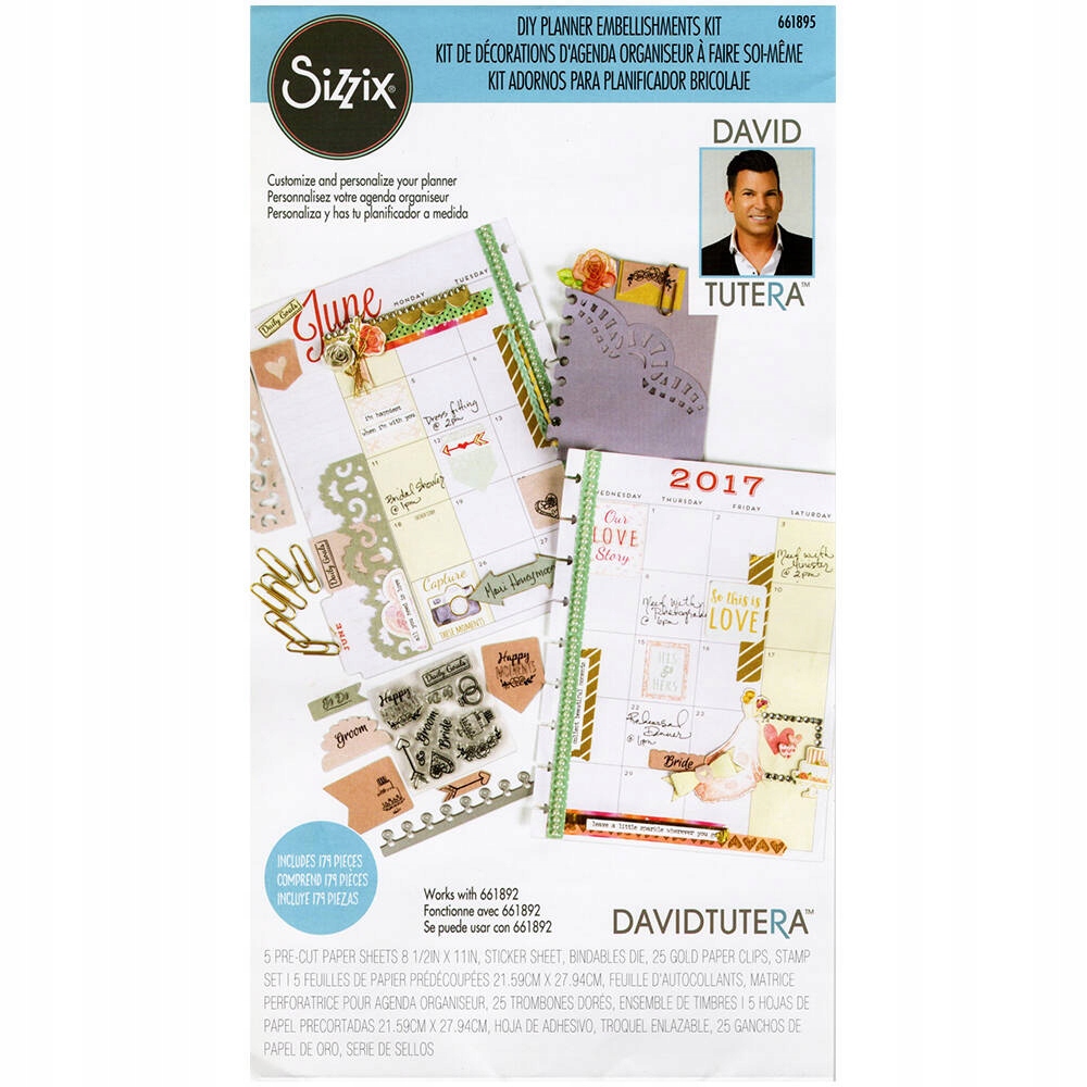 Sada prvků pro wedding planner Kit Planner svatba