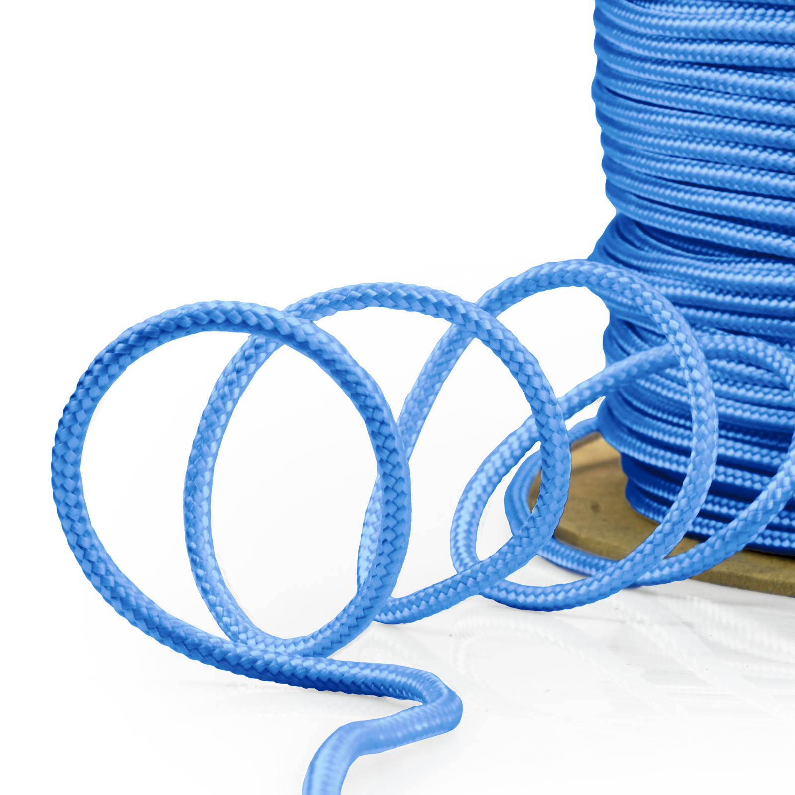 Lina Pleciona Żeglarska POLIPROPYLENOWA Niebieska Uniwersalna 3mm 100m EAN (GTIN) 4251720186154