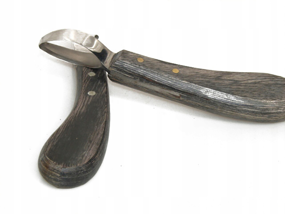 NÓŻ ŁEZKA DO KOREKCJI KOPYT -RACIC PROFESJONALNY