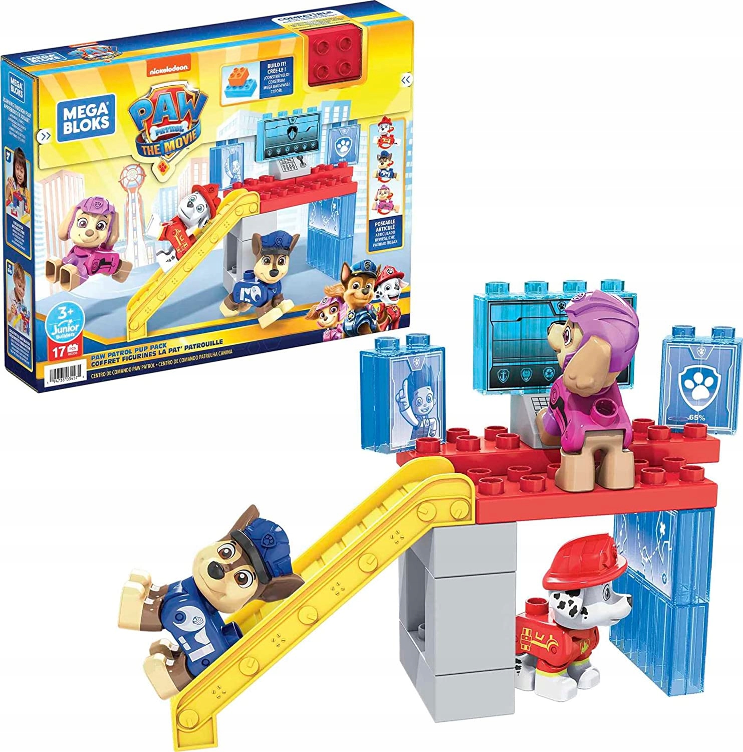 

Mega Bloks Klocki Psi Patrol Centrum Dowodzenia