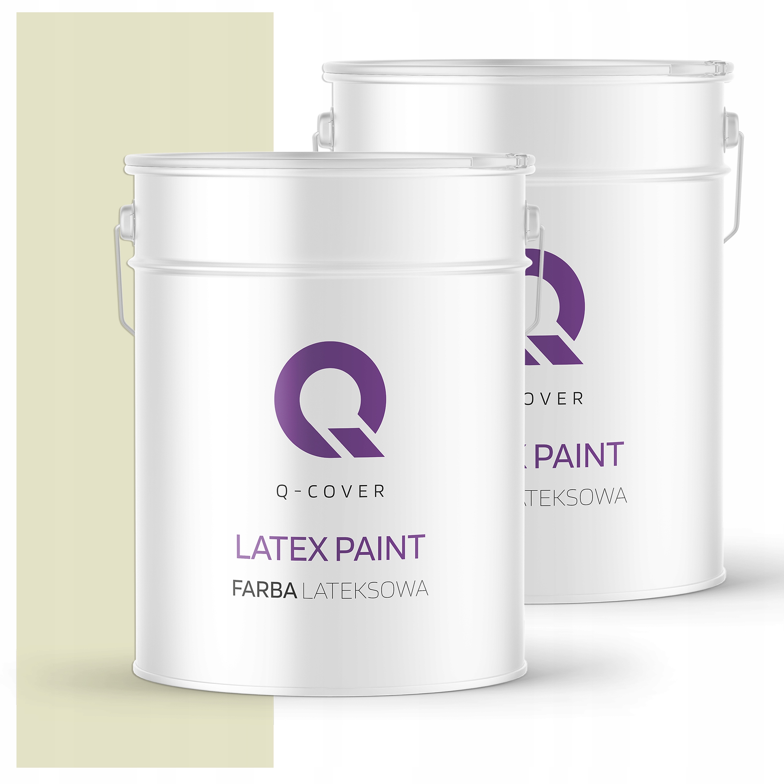 Interiérová latexová Barva na strop 10 l tmavě matná bílá hrášková H2476