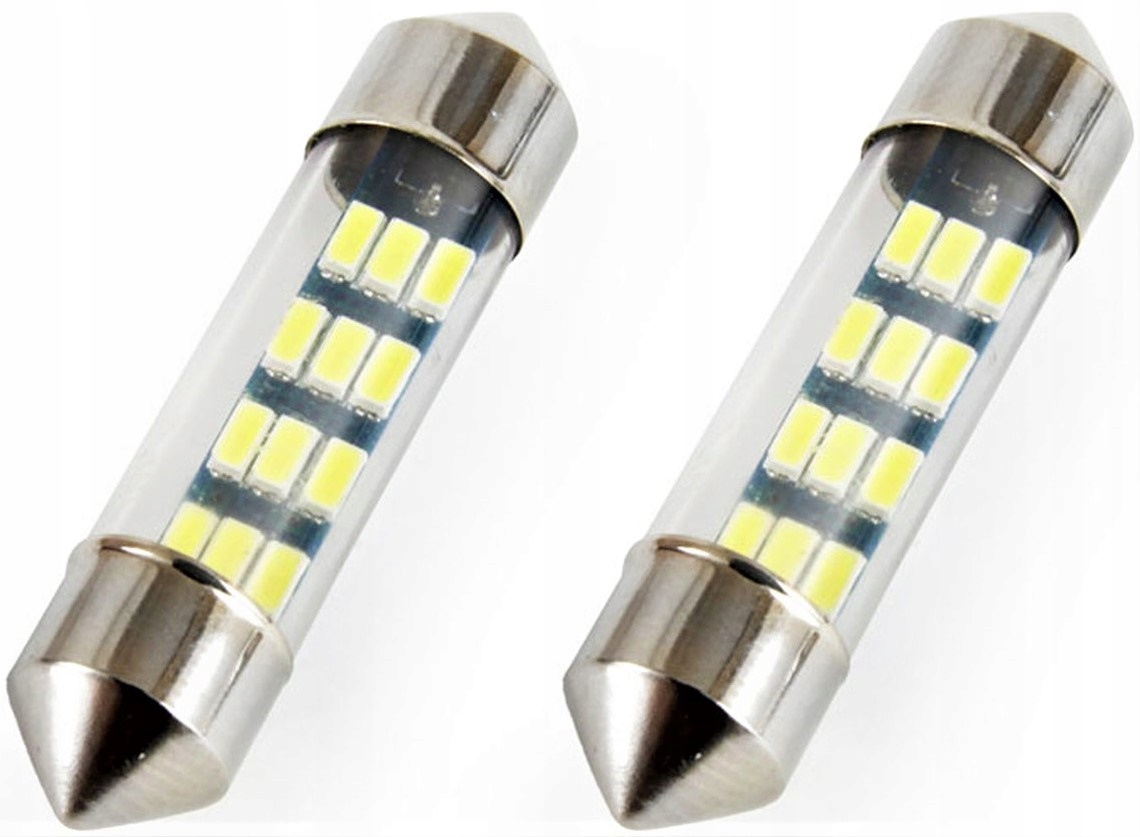 

Żarówki Led C5W C10W Rurkowe 36mm 12xSMD 3014 12V