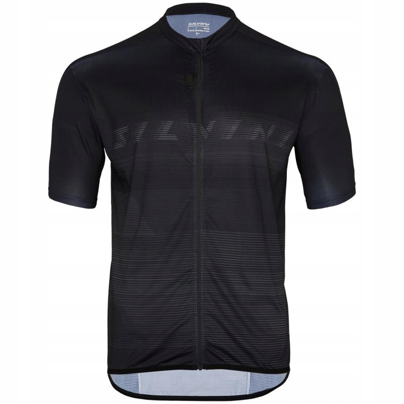 Silvini Dres Turano MD1645 pánské krátký černá-dřevěné uhlí L