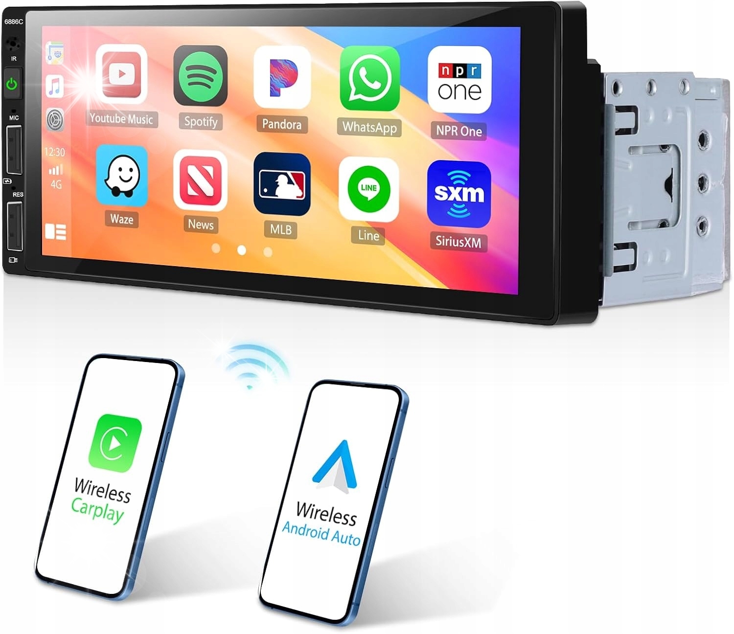 Autorádio Camecho SH1AM2CA 1-DIN