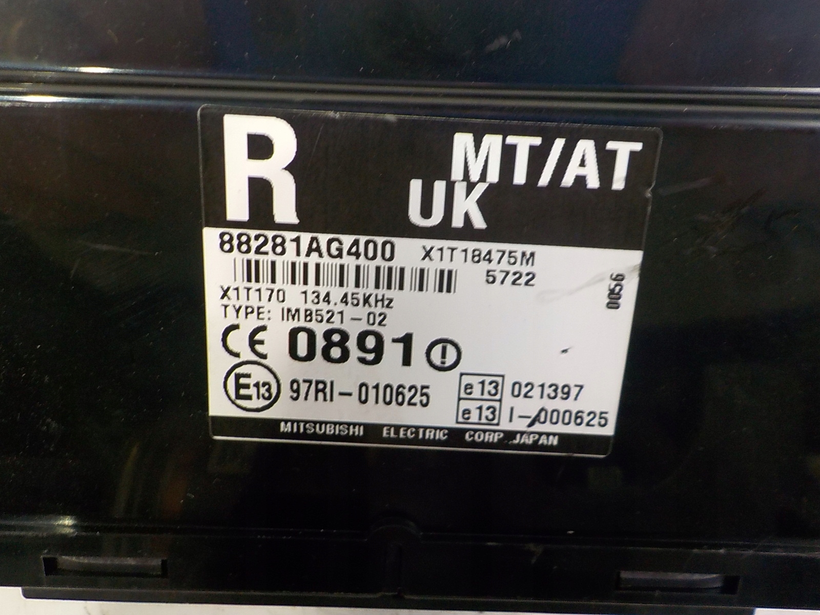 SUBARU LEGACY 2.0 running board STARTOWY 22611AK770