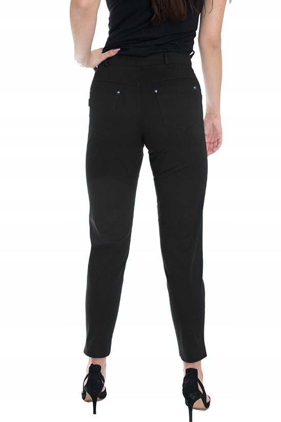 k20 SPODNIE CYGARETKI Wysoki Stan KOLORY r.40 Zapięcie zamek