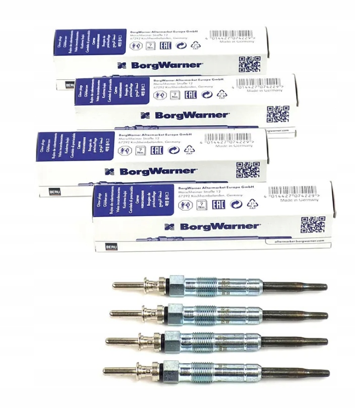 BERU BORG WARNER ŚWIECA ŻAROWA AUDI A4 1,9TDI 04-