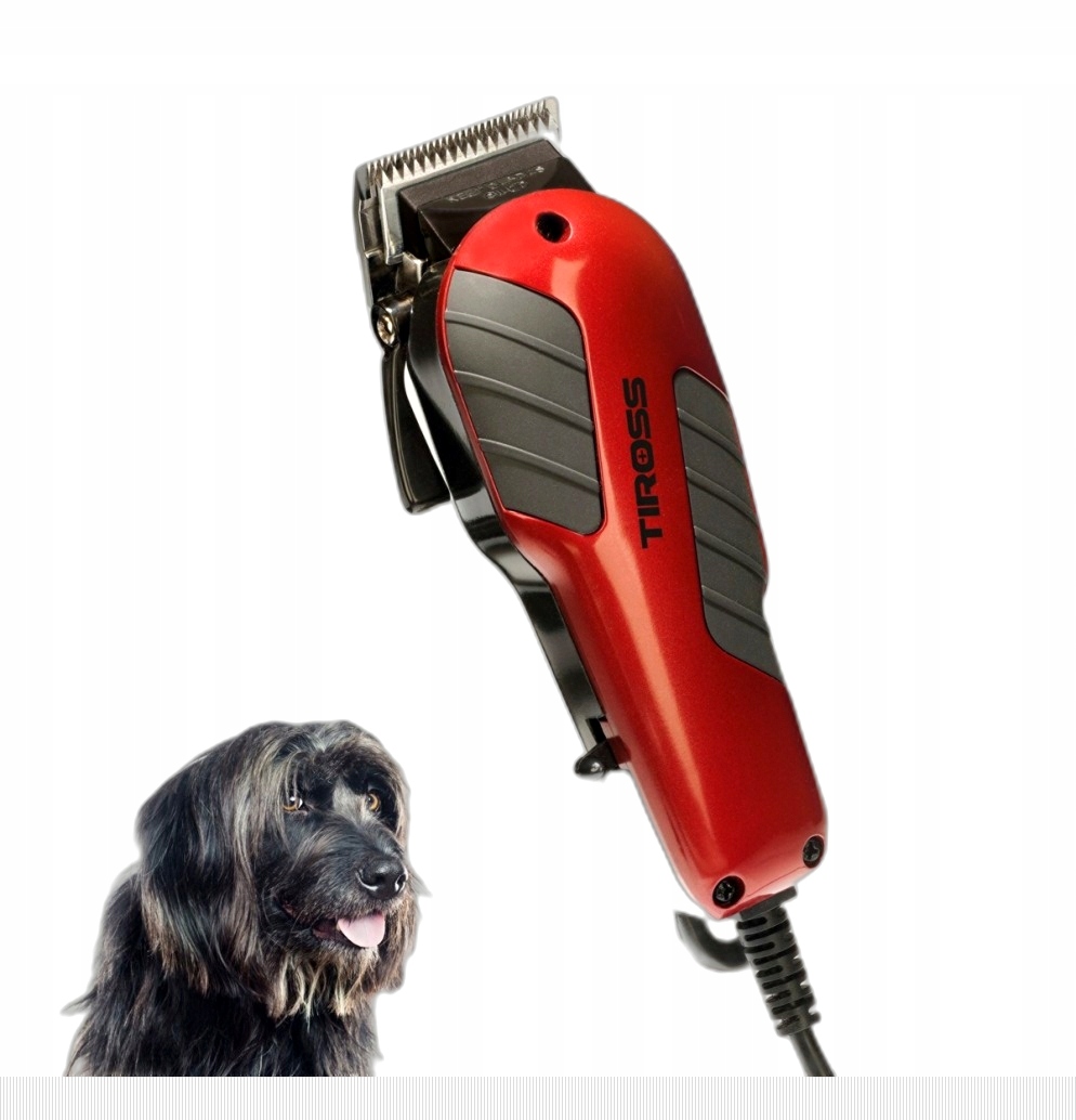 Strojek na stříhání holení psů a psů 230V Tiross TS-1349