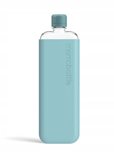 Víceúčelová láhev na nápoje Memobottle Original Slim 450 ml sea mist