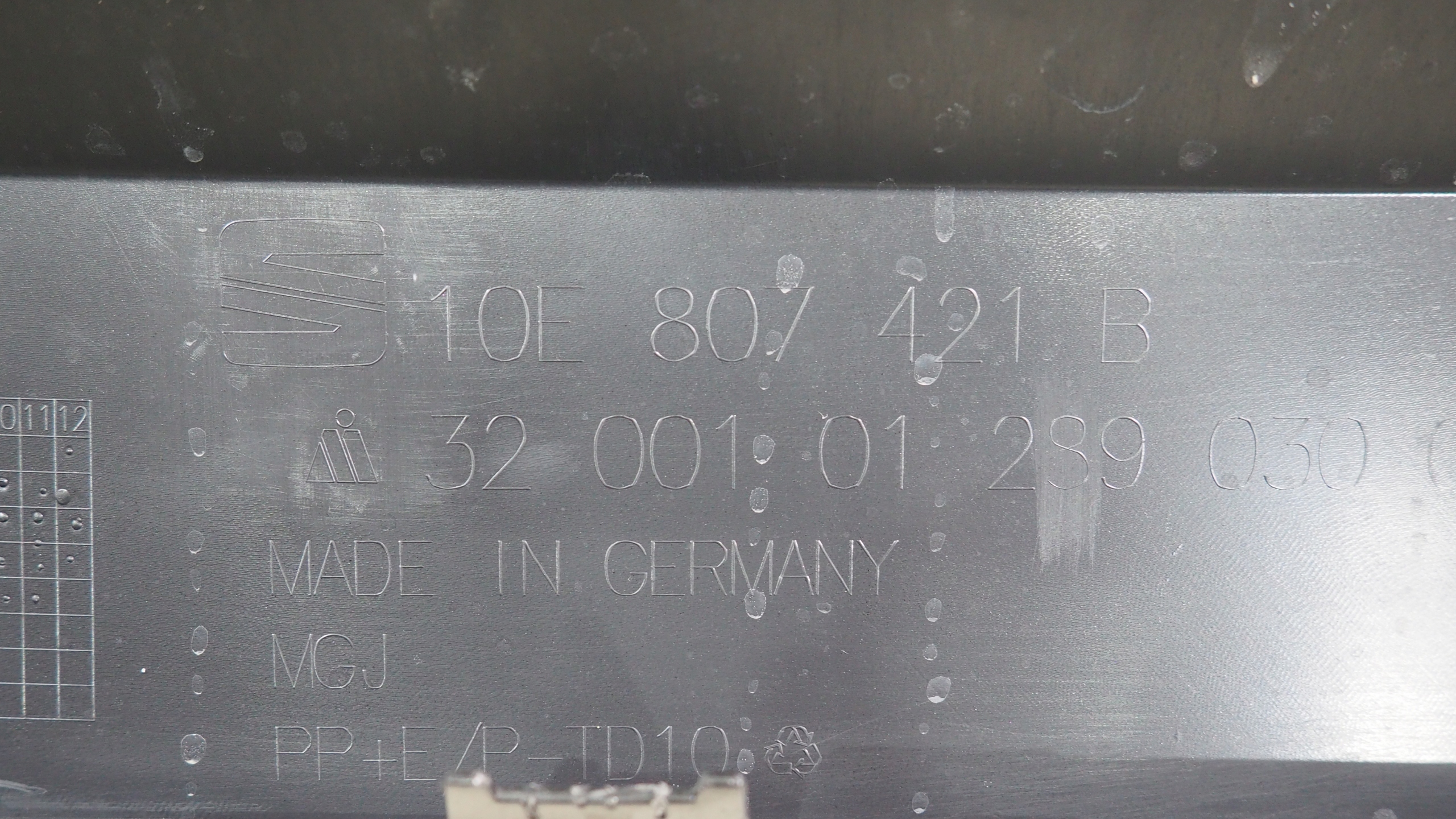 Cupra Born bumper rear part rear 10E807421B