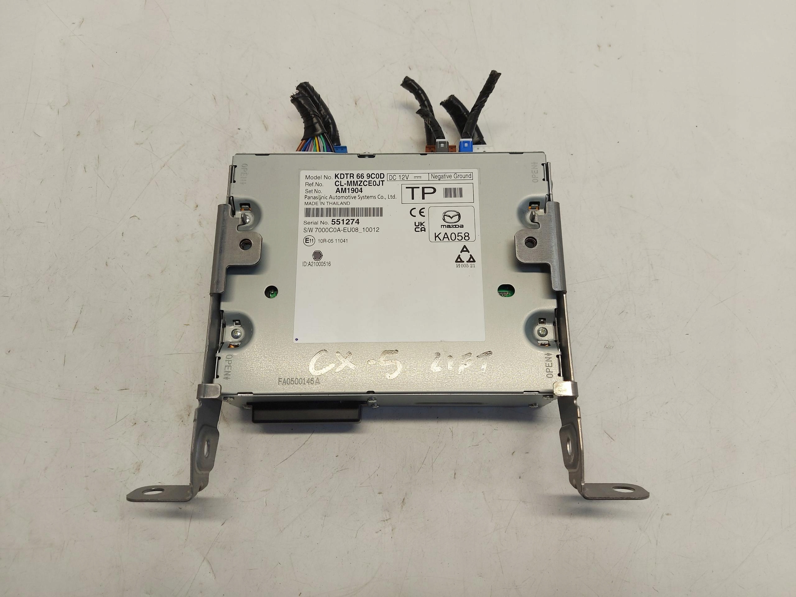 Mazda CX5 II Lift RADIO Navigation KDTR669C0D