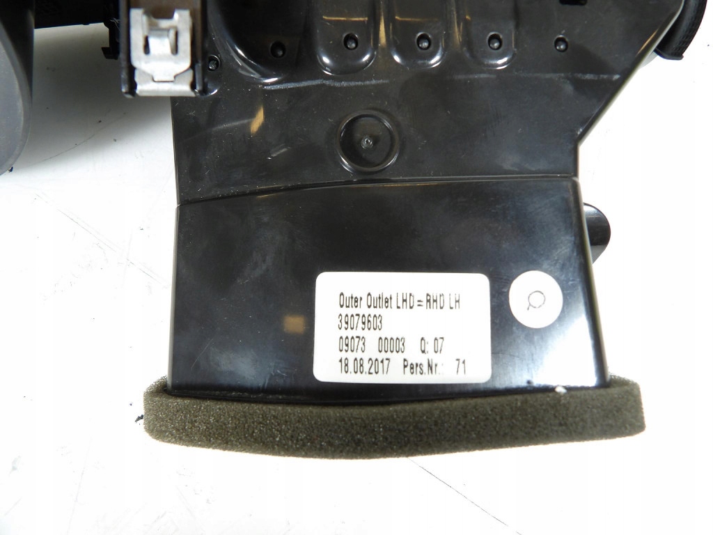 OPEL ASTRA K grid air conditioning devices left 39079603