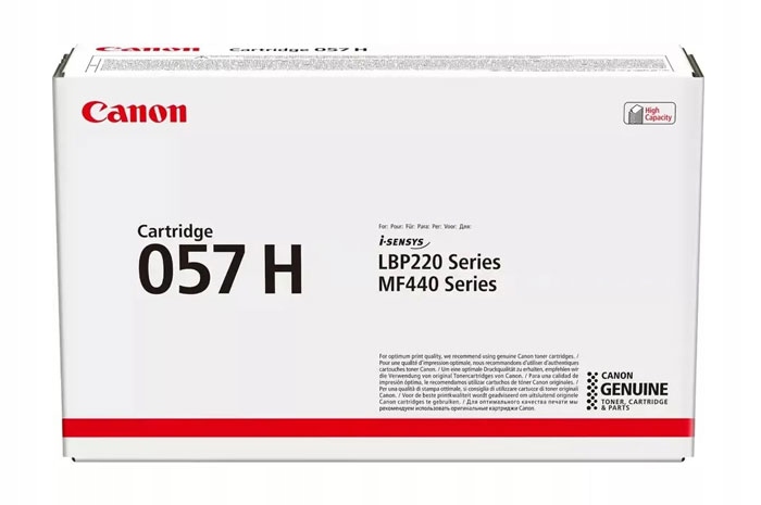 Originálny čierny toner Canon i-SENSYS LBP220, MF440 010C002