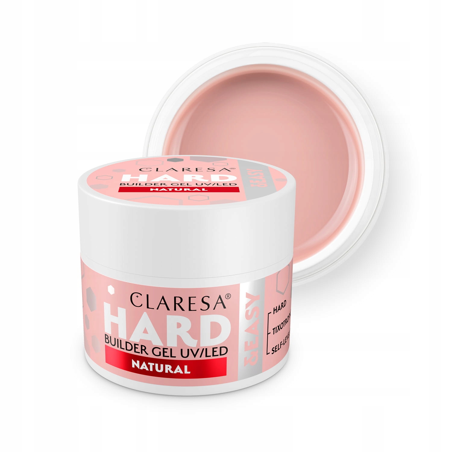 Claresa Żel Budujący Hard&Easy Natural 45 g