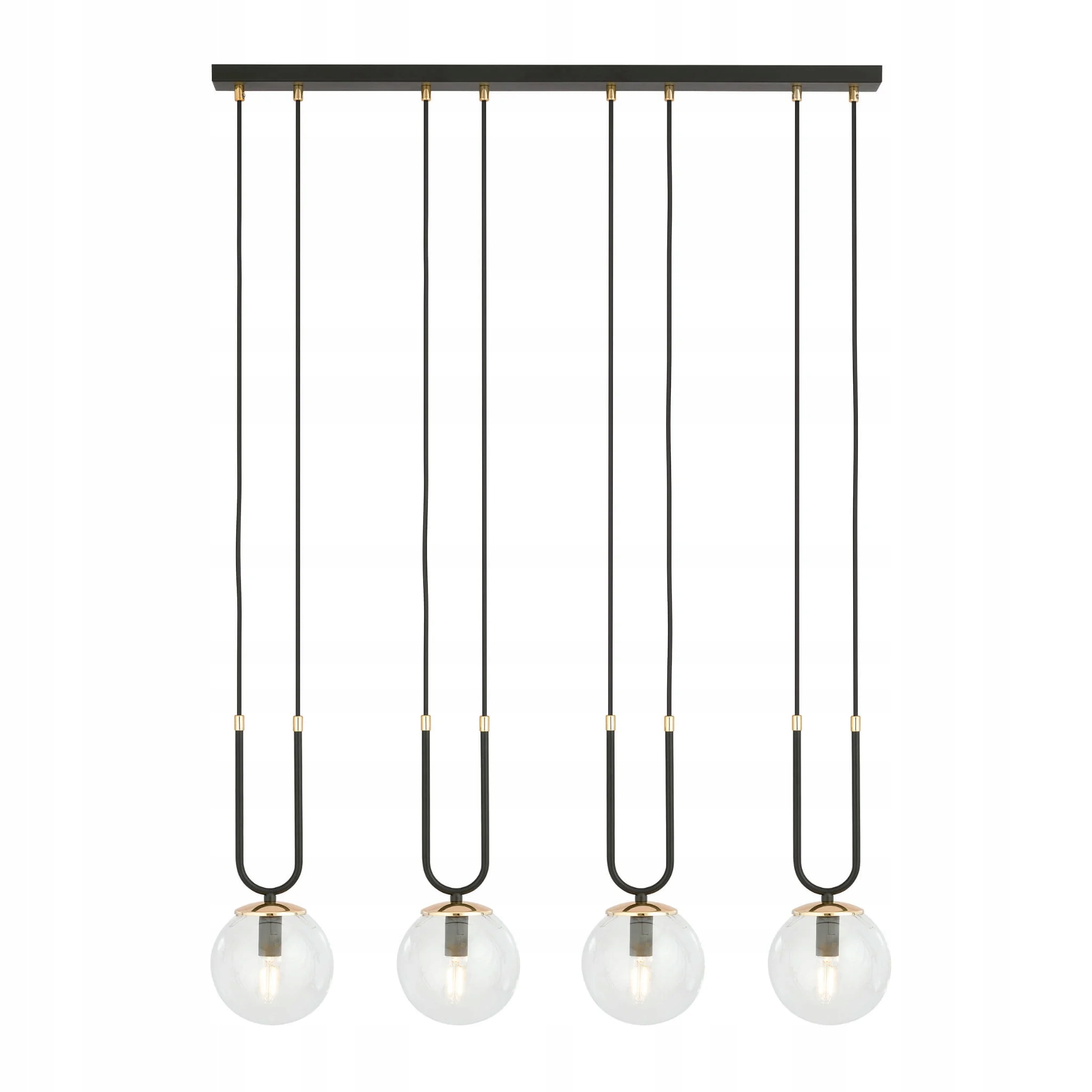 Závesná lusterová lampa Emibig 4xE14 40W Glam