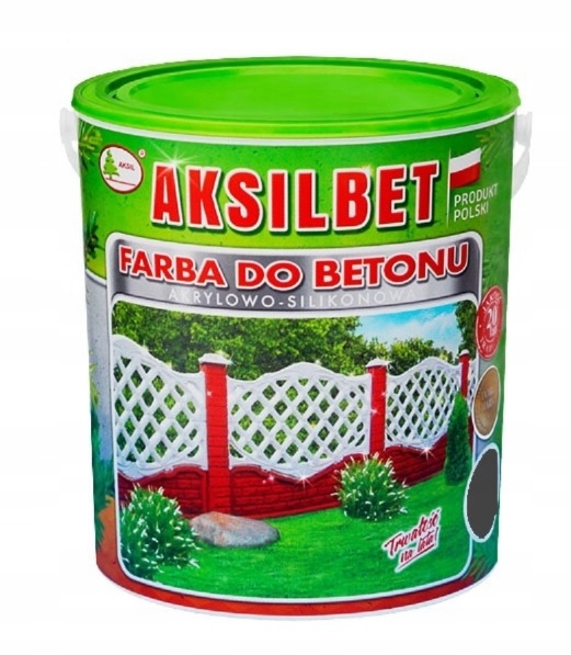 AKSILBET Farba na betón Antracit 1L