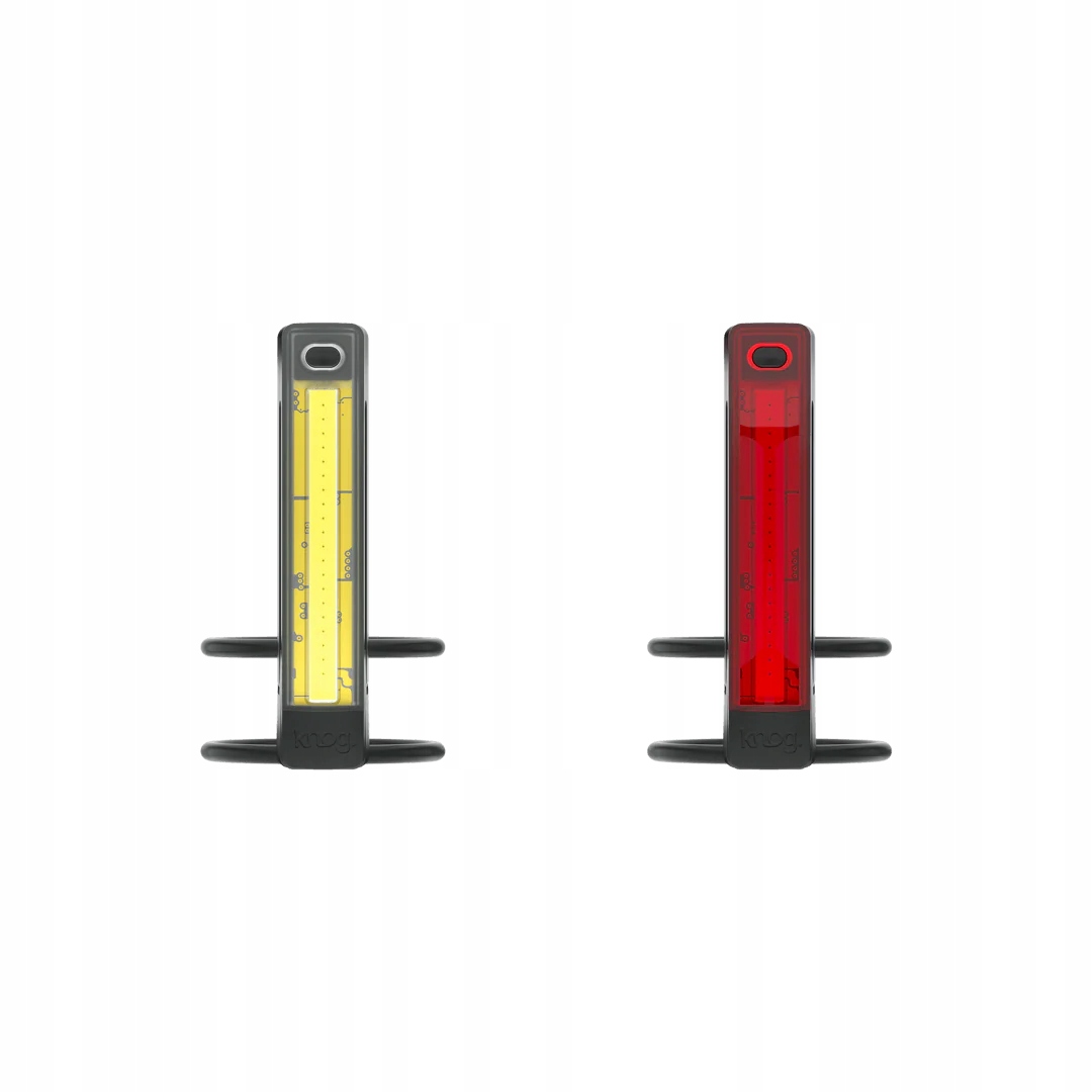 Sada světel na kolo Knog Plus Usb přední zadní 40/20lm až 40h IP66 Led