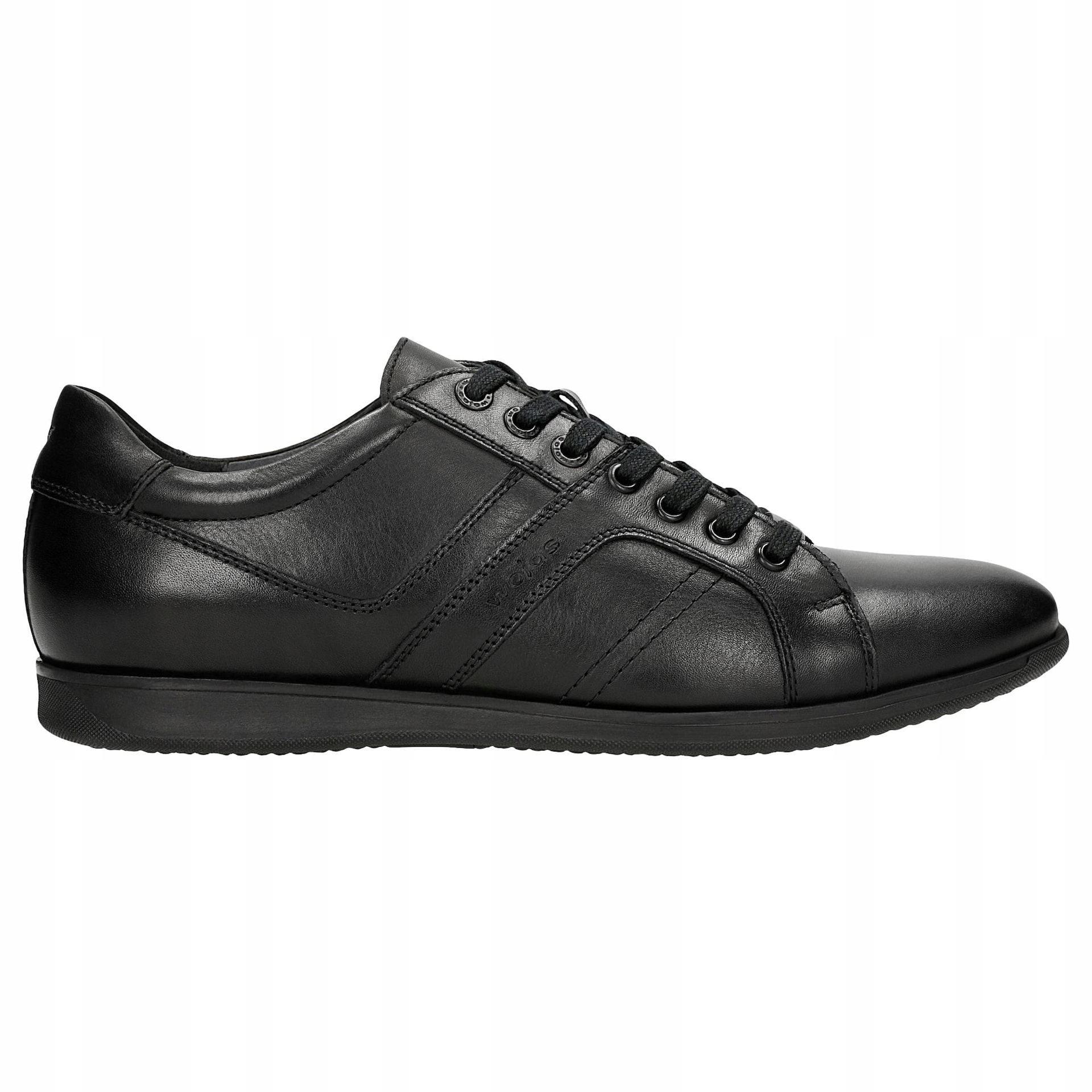Buty Wojas Półbuty męskie skóra czarne r. 47