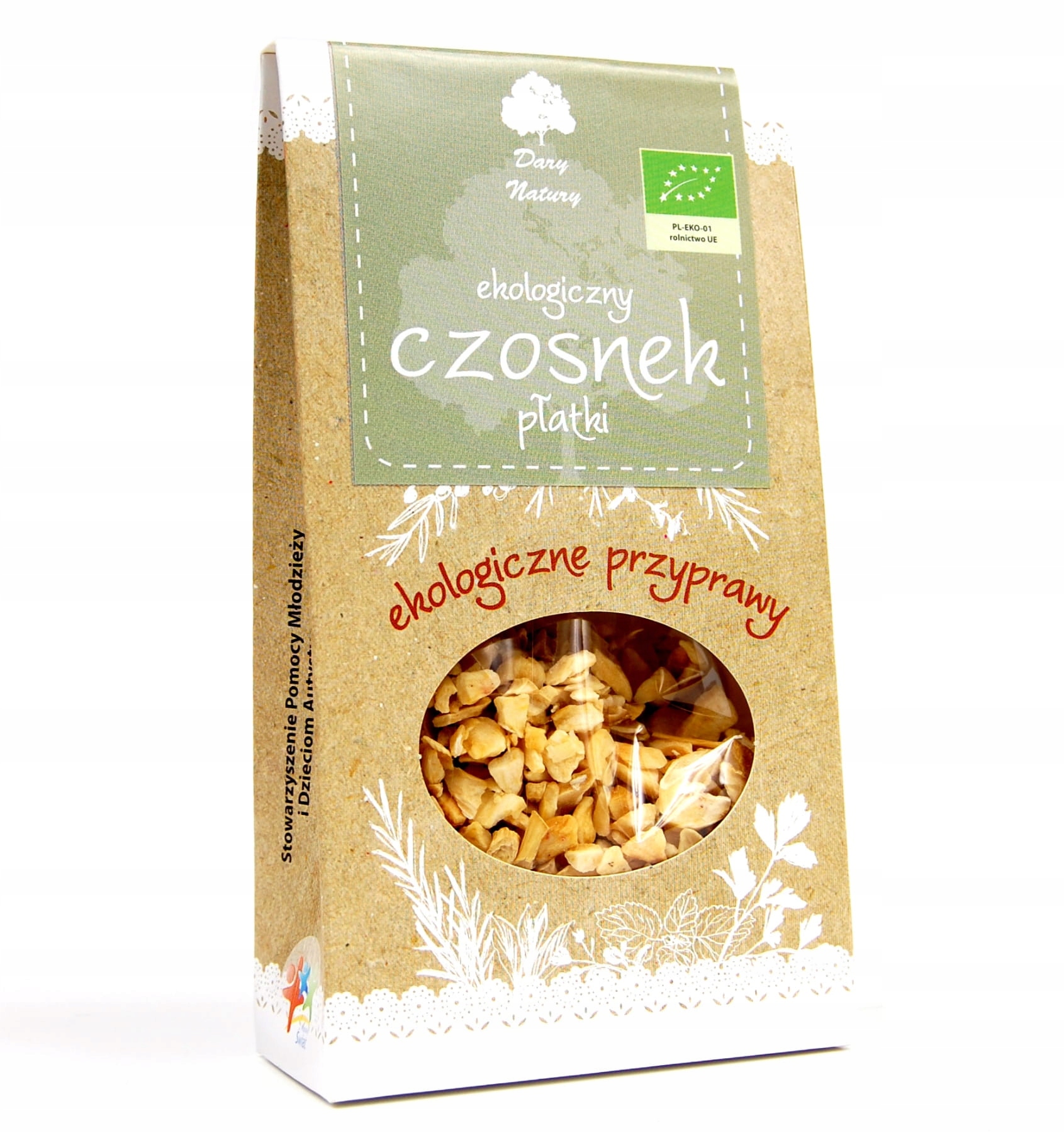 5 x Dary Natury Česnek sušený v kouscích 50 g Bio