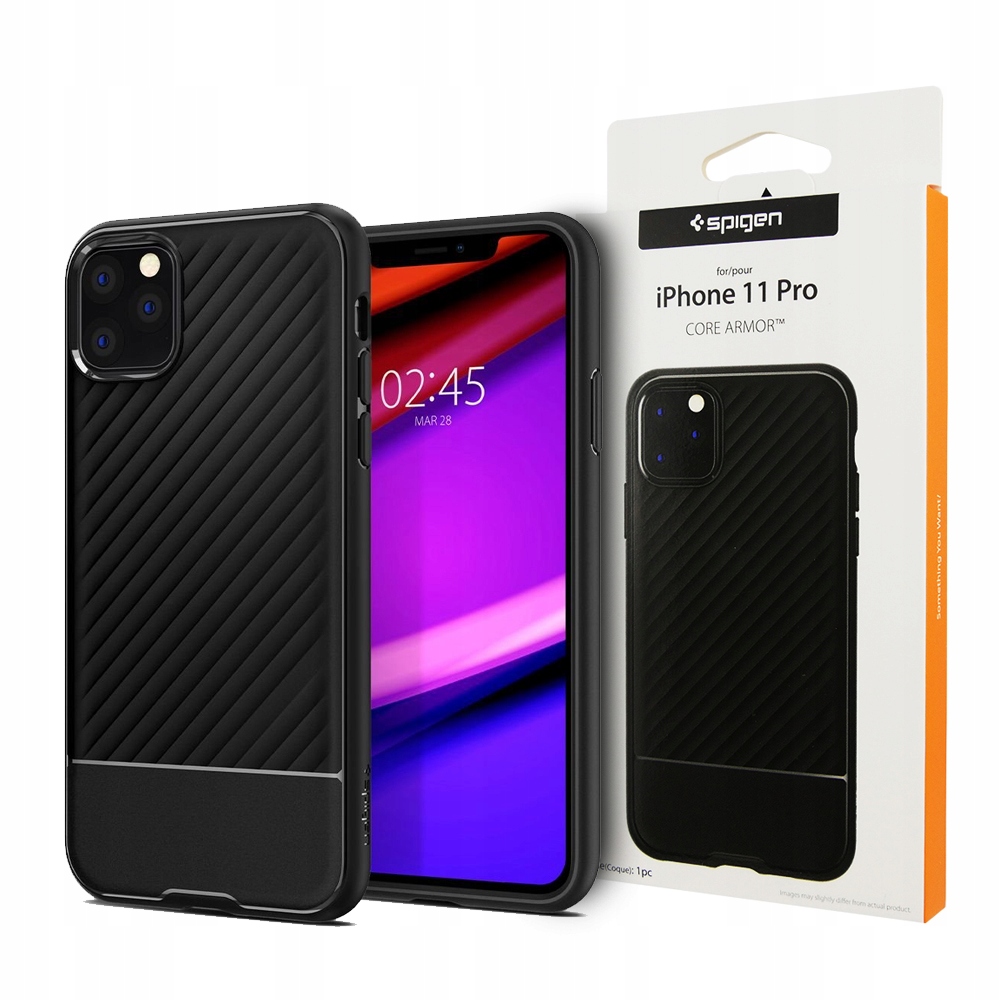 

Etui Spigen do iPhone 11 Pro, Core Armor