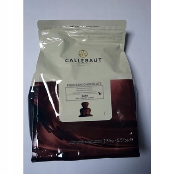 1x 2,5kg Callebaut Czekolada ciemna Do Fontann