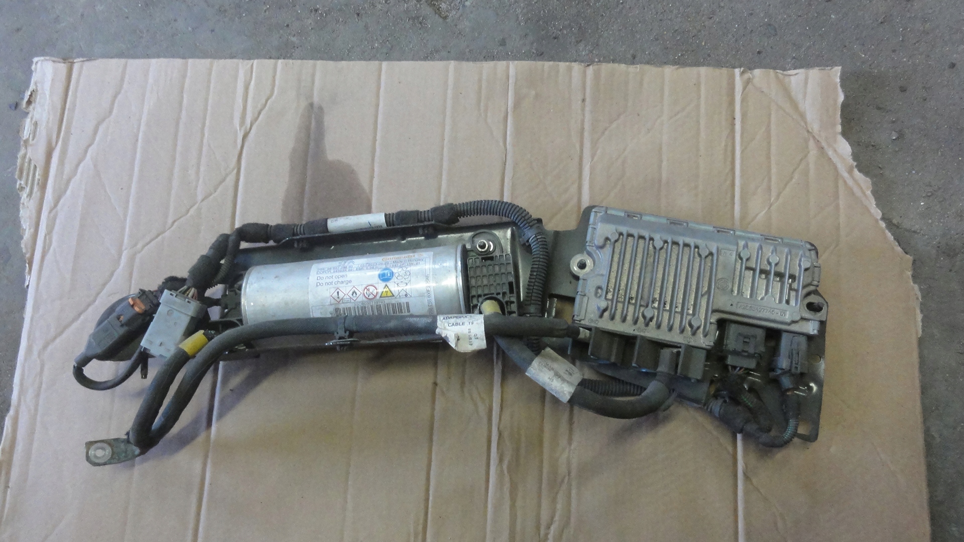 MODUŁ START/STOP +KONDENSATOR PEUGEOT CITROEN 9802096780 9801739380