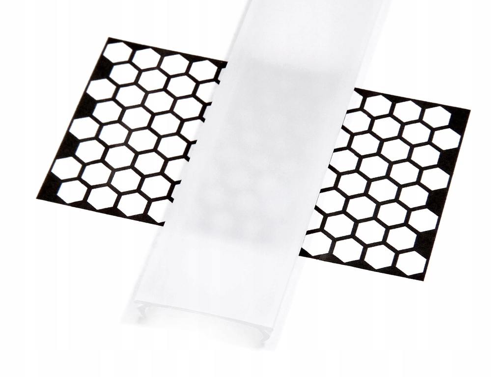 KLOSZ DOUBLE PMMA DO PROFILU ZATI SUBLI I IN. 1M MROŻONY