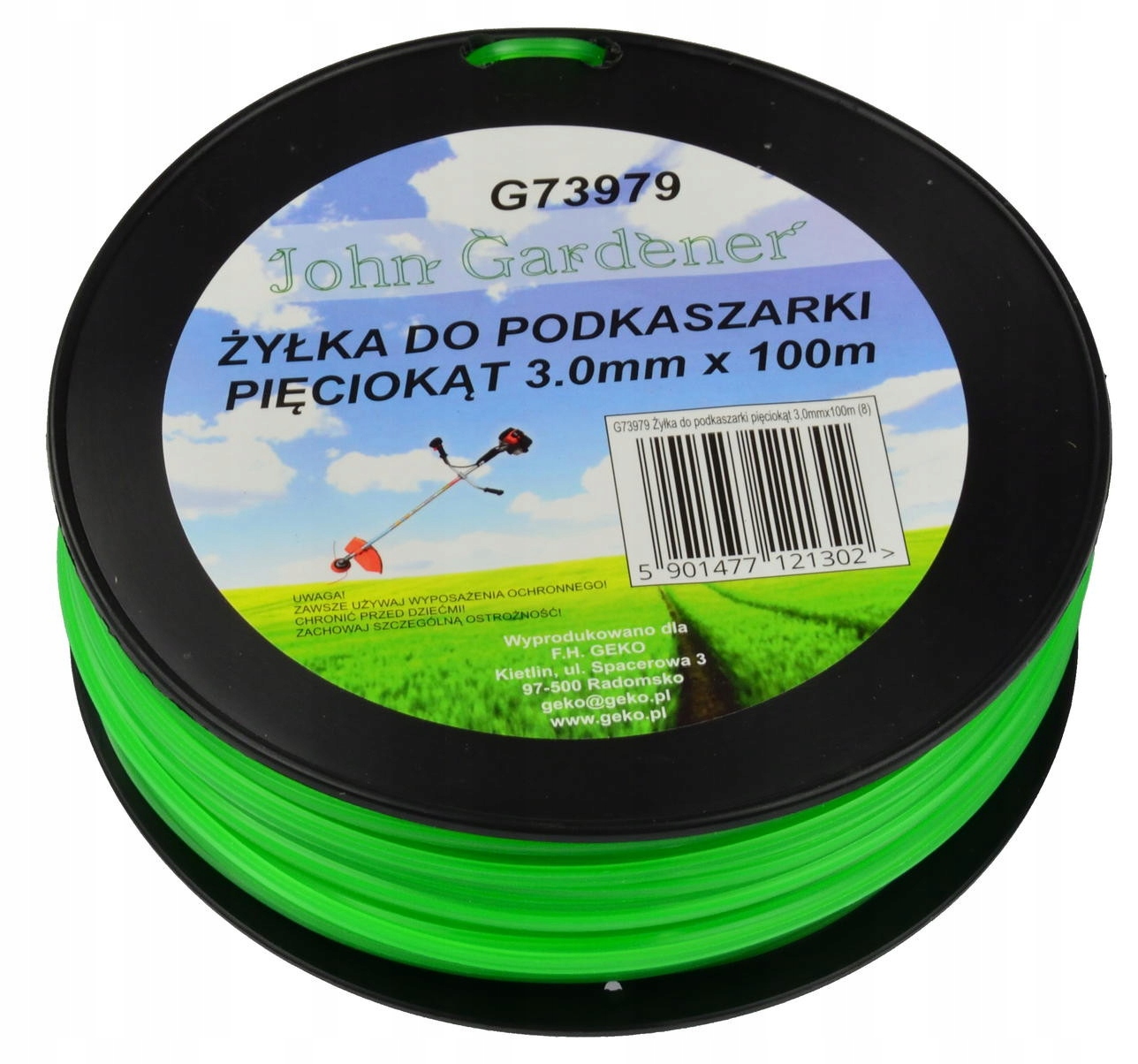 

Żyłka Tnąca Do Kosy Podkaszarki 3mm x 100m