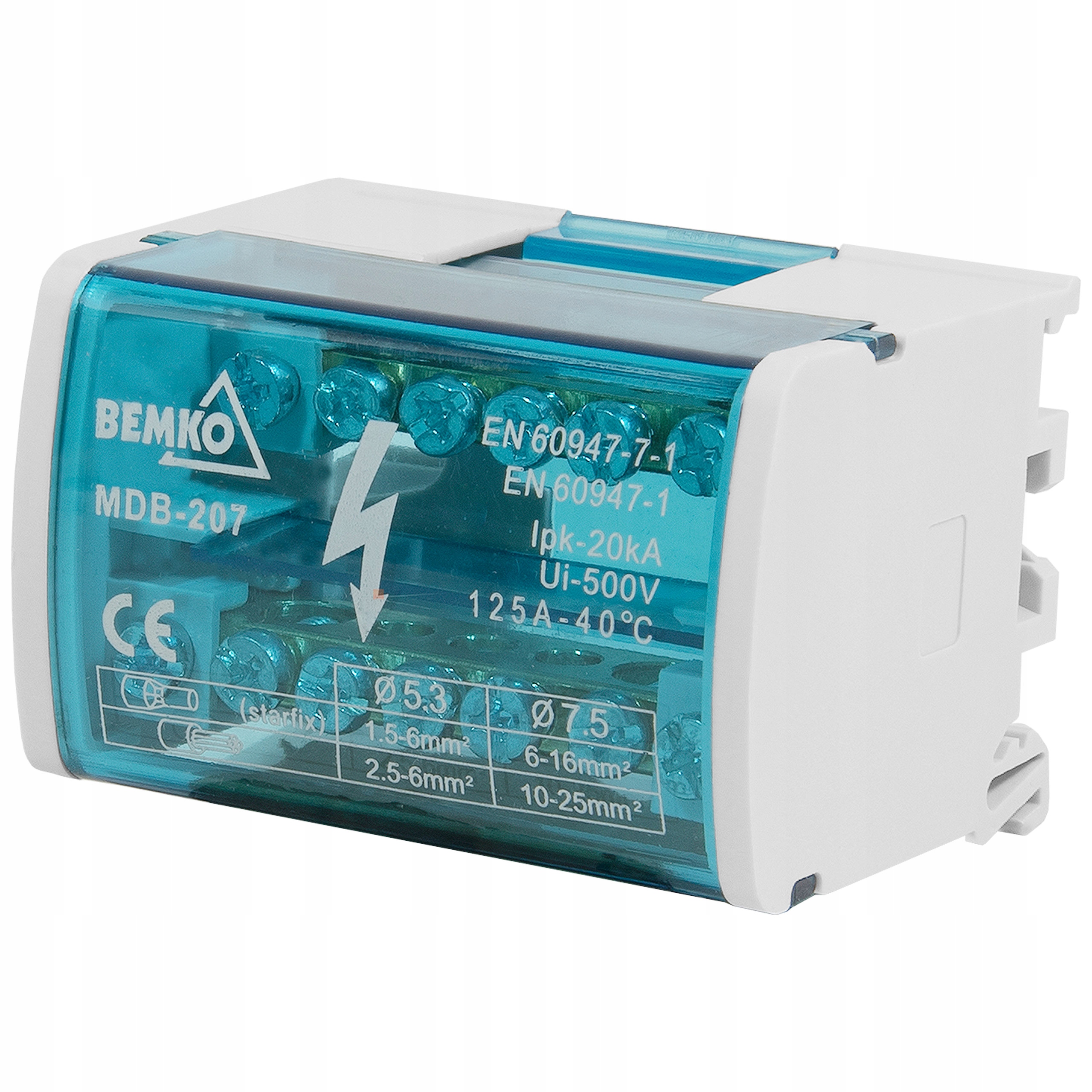 

Blok rozdzielczy mostek łączeniowy listwa 207 2x7