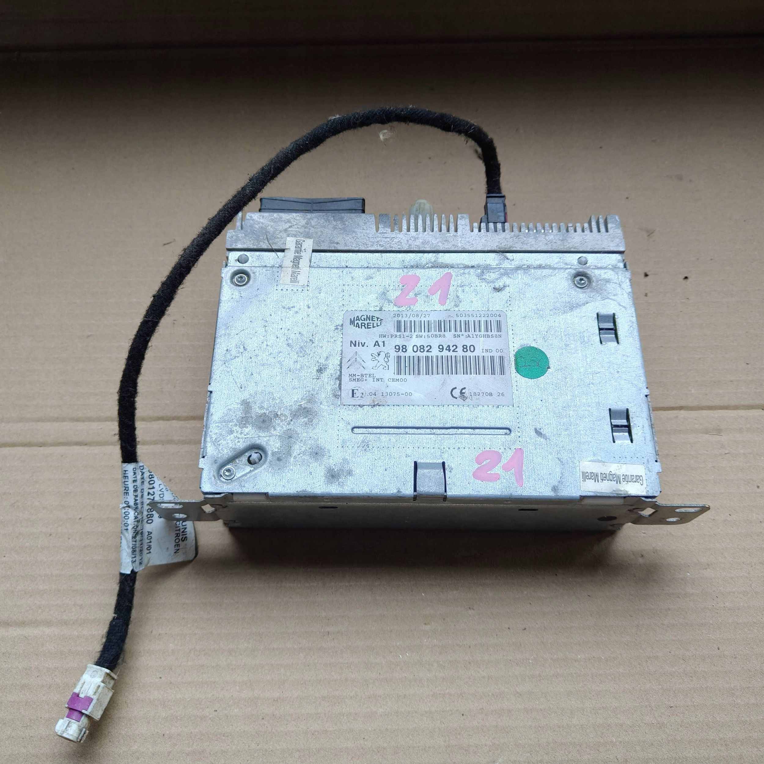 Stacja multimedialna Citroen C4 II Picasso 9808294280