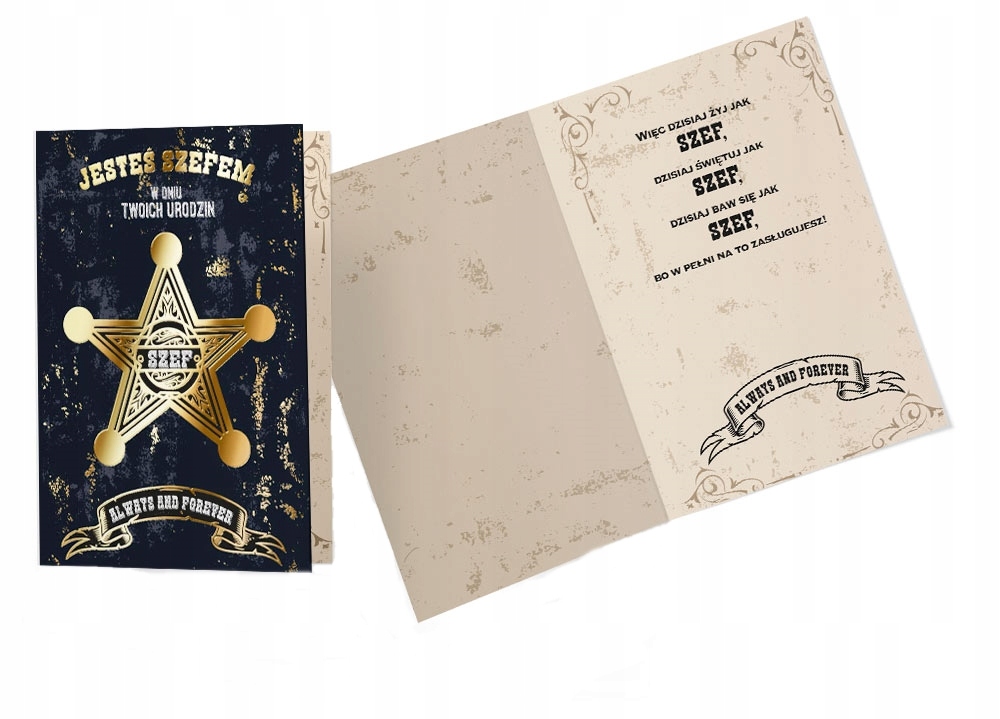 

Kartka na 30 40 50 60 70 urodziny Żyj Jak Szef