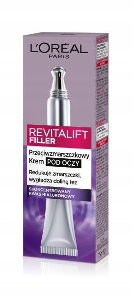 Loreal Revitalift Filler Protivráskový krém pod oči 15 ml