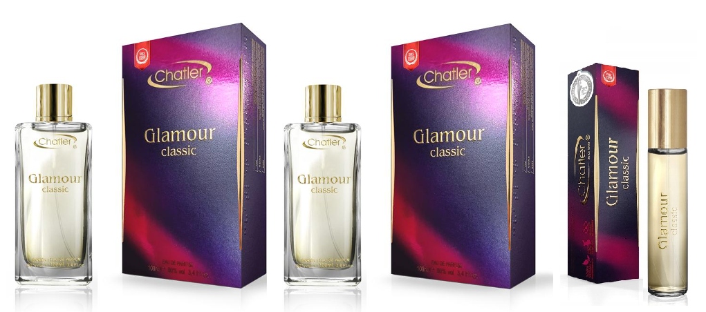 Chatler Glamour Classic 2x100+30 ml dámská parfémovaná voda