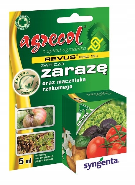 

Revus 250 Sc 5 ml Agrecol zaraza mączniak rzekomy