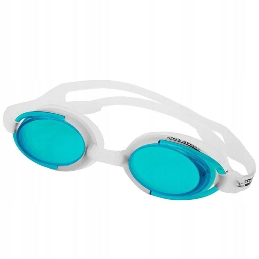 Okulary Aqua-Speed Malibu Biały, Senior Biały, Senior